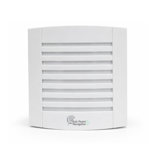 Adam Voice Alarm Series Plus - Exit Point Navigator Sounder with Speech (White)