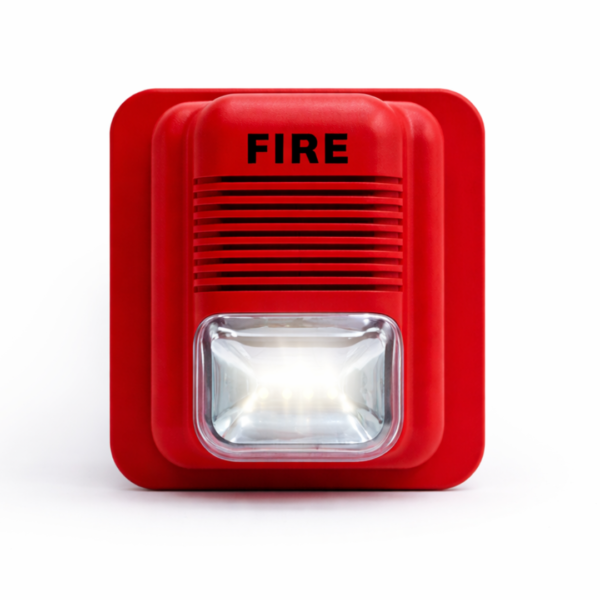 XENON Sounder Cum Strobe - Red Housing Tamper-Resistant Construction