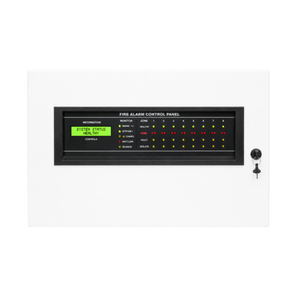 Agni X Hybrid 2 to 8 Zone Fire Alarm Control Panel
